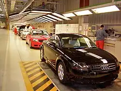 Audi TT montado en Győr