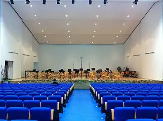 Vista del interior del Auditorio Municipal de Almoradí