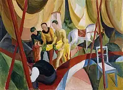 El circo, 1913. Museo Thyssen Bornemisza.