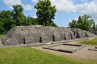 Templo en Augusta Raurica