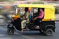Autorickshaw en Bangalore, India.