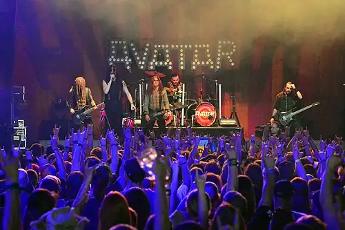 Formación actual, de izquierda a derecha: Jarlsby, Eckerström, Sandelin, Alfredsson y Öhrström.