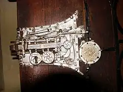 Cerradura de la sacristía.