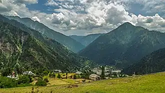 El valle de Neelam, en Azad Cachemira.