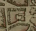 en 1775, plan de Coutans,