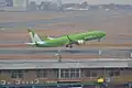 Boeing 737 de Kulula Air despegando del Aeropuerto Internacional OR Tambo de Johannesburgo, Sudáfrica