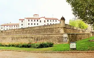 Esquina sur-occidental del baluarte