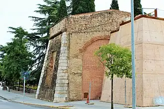 Comienzo del baluarte en su zona nordeste
