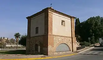 Vista occidental de la ermita