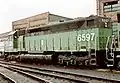 Burlington Northern Railroad EMD SDP45 diesel locomotive #6597