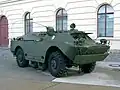 Vehículo de exploración acorazado BRDM-2 del Ejército Popular Nacional