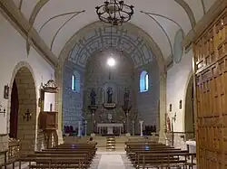 Interior de la capilla