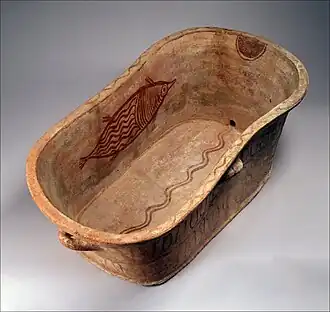 Cnossos. Bañera del palacio.