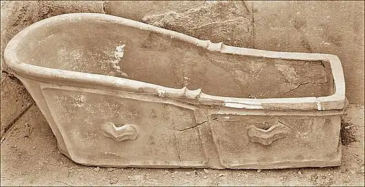 Cnossos. Bañera de la reina.