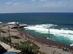 Piscinas naturales de Bajamar.