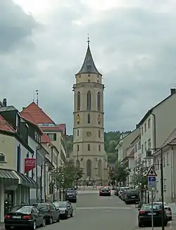 Torre de la iglesia protestante
