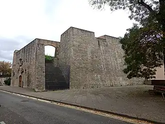 Flanco sur del baluarte