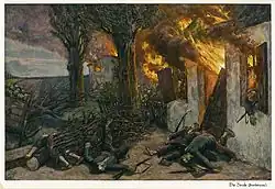 Castigo – (representando a miembros de los Francs-tireurs muertos)