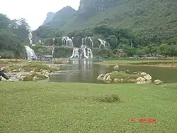 Cataratas en la estación seca