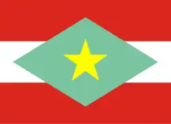 Posible segunda bandera de Santa Catarina (1937)