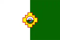 Bandera de Ácora (Perú)