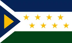 Bandera de Cantón de Grecia