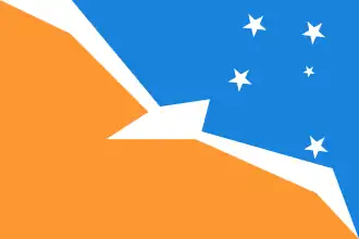Bandera de la Provincia de Tierra del Fuego