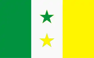 Bandera del Municipio Leonardo Infante