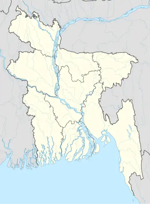 Barisal ubicada en Bangladés