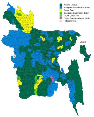 Elecciones generales de Bangladés de junio de 1996