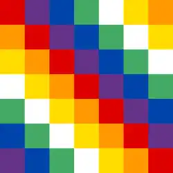 Wiphala del Chinchasuyo