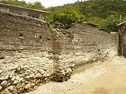 Los muros de piedra caliza del fuerte Fuerza de San José (siglo XVII)