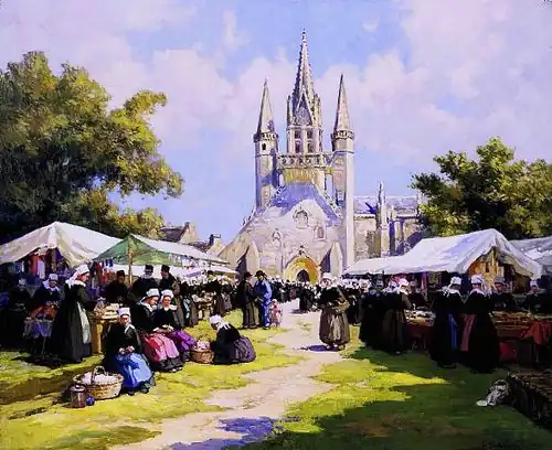 Capilla Saint-Fiacre, por Henri Alphonse Barnoin (1882–1940)