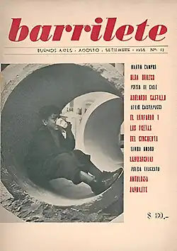 Portada de revista Barrilete 12