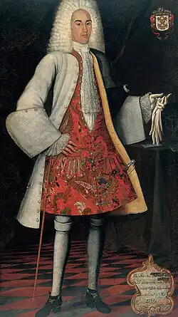 El Maestre Don Antonio Pacheco (1722) Bartolomé Alonso de Cazales