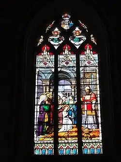 Presentation de Jesús en el Templo, transepto norte