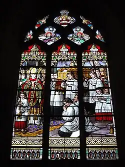 Traslado de las reliquias de San Eutropio de Burdeos a Saintes