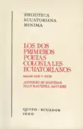 Los dos primeros poetas coloniales ecuatorianos