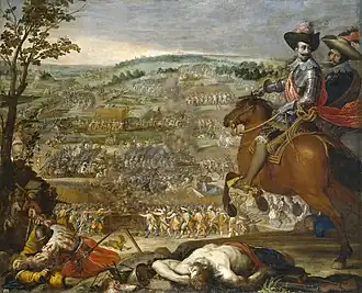 La batalla de Fleurus, de Vicente Carducho (1622).