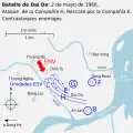 2 de mayo. Ataque de la Compañía H. Rescate por la Compañía E. Contraataques enemigos.