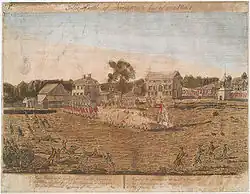 Amos Doolittle's engraving of the Battle of Lexington