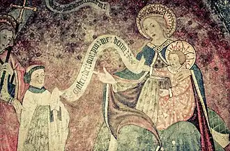 Fresco de la cripta.