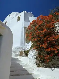 Escaleras en Khora, Ios