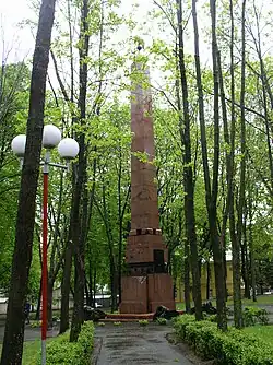 Obelisco en Vítebsk, 1912