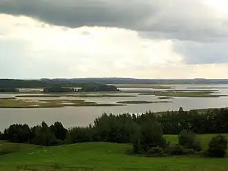 El lago Strusta, en la provincia de Vítebsk.
