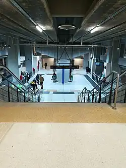 Vestíbulo de estación Belgrano C nueva