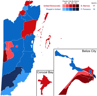 Elecciones generales de Belice de 2012