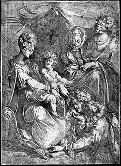 La Virgen y el Niño con la Magdalena y Santa Ana