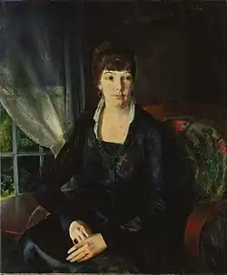 Emma junto a la ventana (1920)