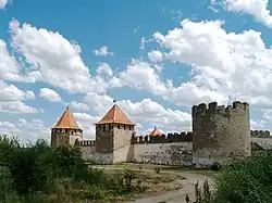 Lado norte de la Fortaleza de Tighina